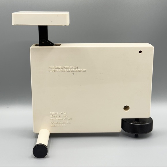 Vintage Cuisinart Precision Portion Scale Model SA-105 Kitchen Scale USA Made - Picture 4 of 6